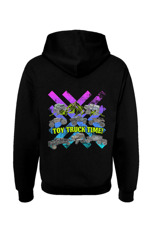Real toy truck time hoodie 